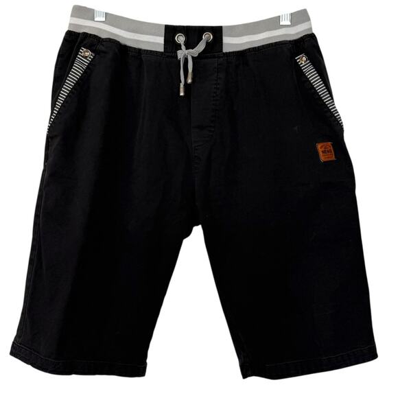 Mens Shorts Casual Classic Shorts Elastic Waistband Pockets Size Large - Picture 4 of 10